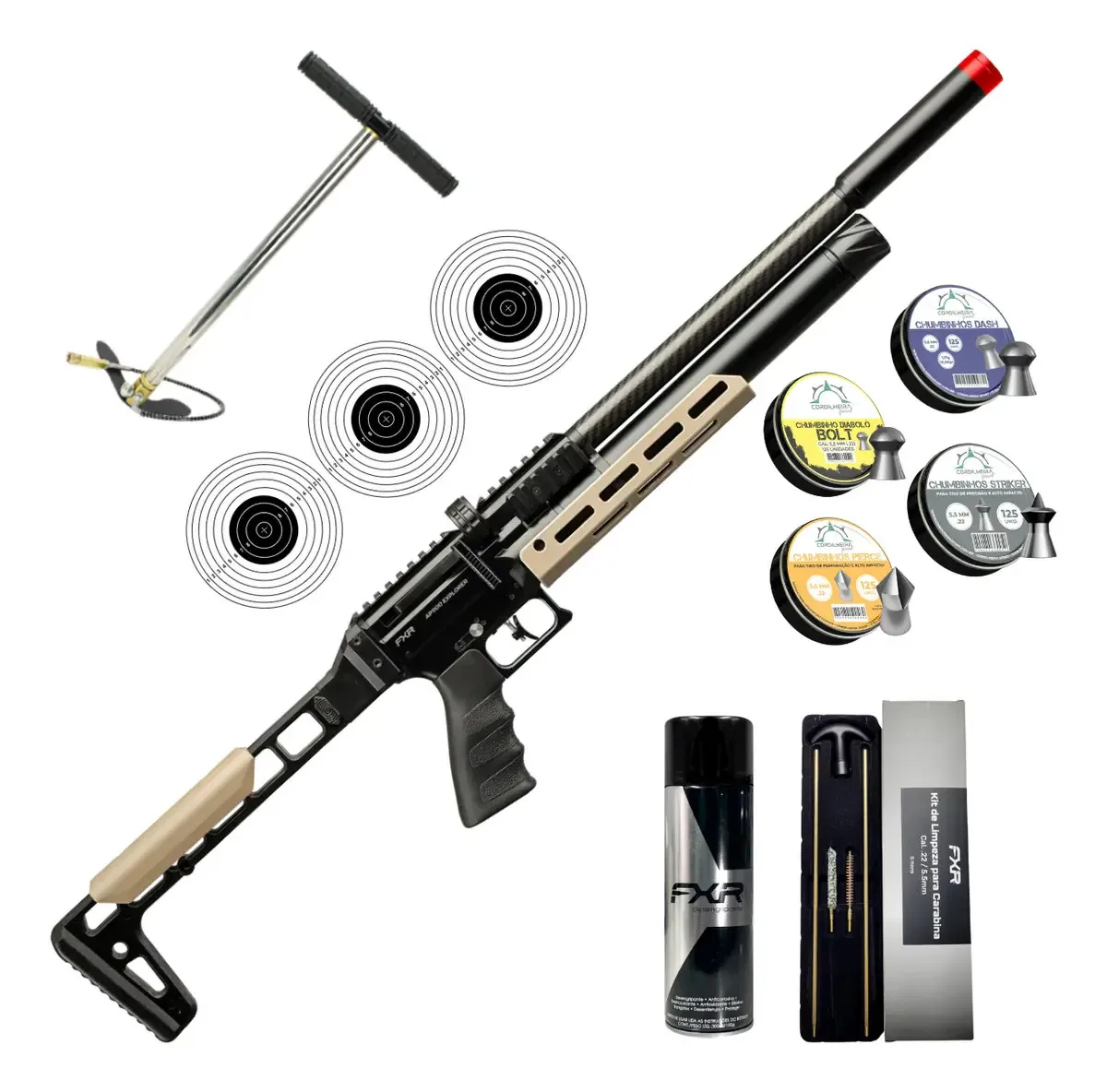 Carabina Fixxar Artemis Pcp Ap900 Explorer 5,5mm Chumbinho