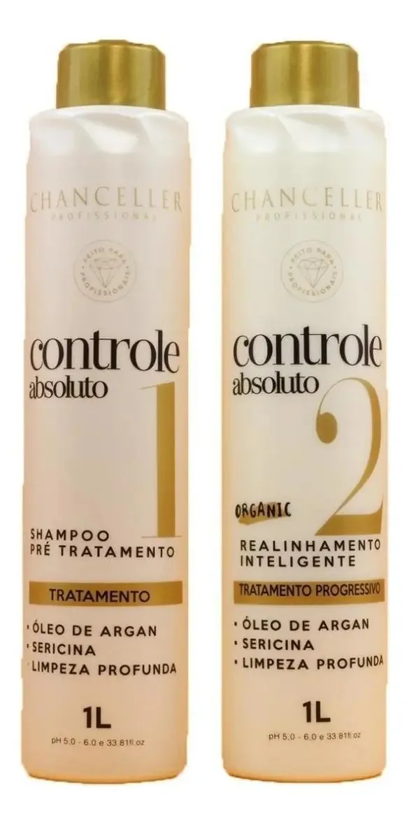Kit Escova Progressiva Selagem Profissional Alinhamento Bsk