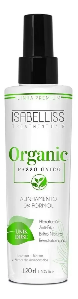 Alinhamento 0% Formol Isabelliss 120 Ml