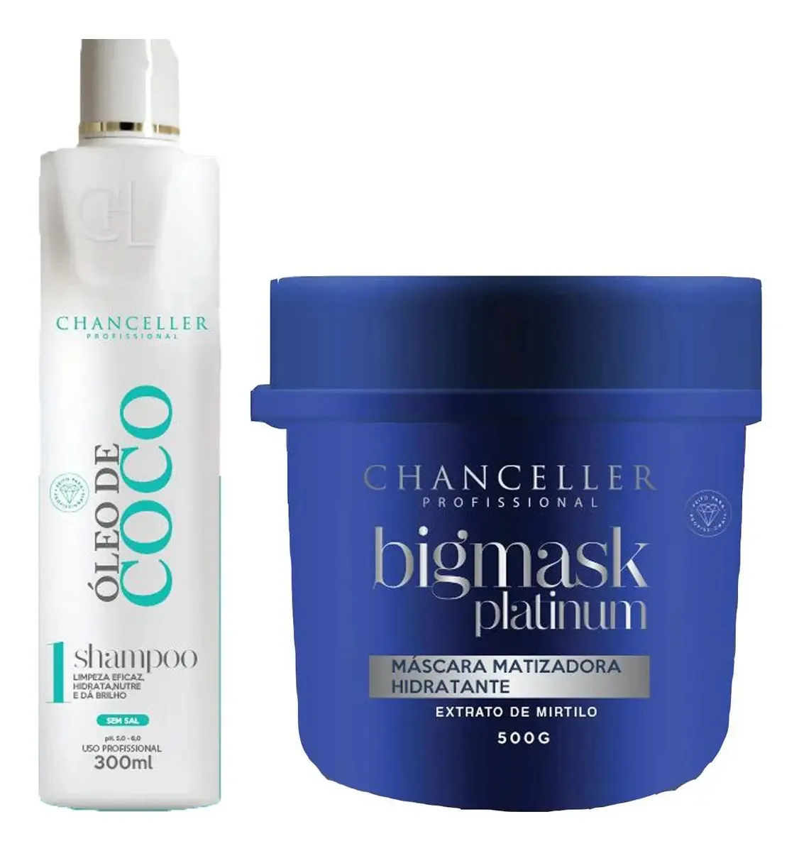 Kit Blonde Tratamento Terapia Chanceller Hidratação