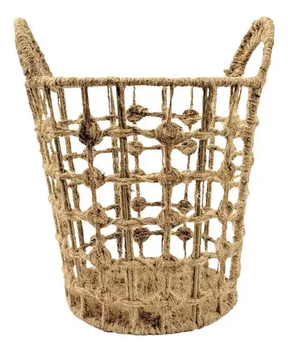 Cesto Organizador Tupi Natural 26x26cm P