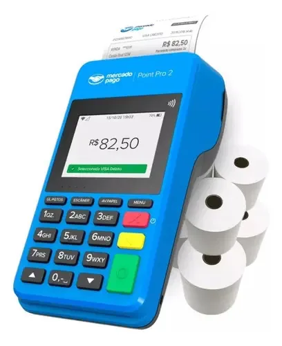 Mercado Pago Move/2500 maquininha de cartoes point pro bobina