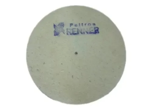 Disco De Feltro Para Polimento 150x15mm Furo Prego Guia