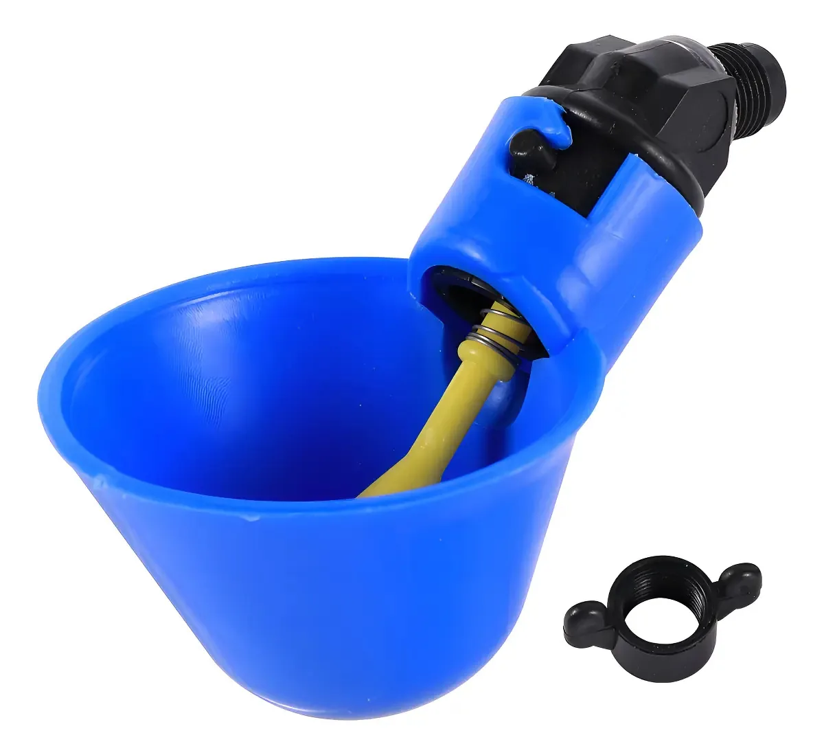 Bebedouro Automático Aves IMPORT-BRASIL 24 Unidades Azul Plástico Resistente