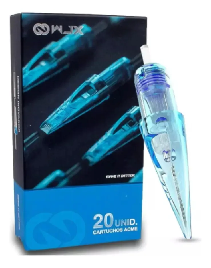 20 Cartuchos Tatuagem Wjx 1007rl Tattoo Calibre Da Agulhas 10
