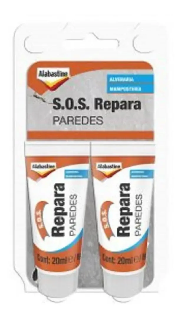 Massa de Reparo Rápido Alabastine para Paredes 2x8g