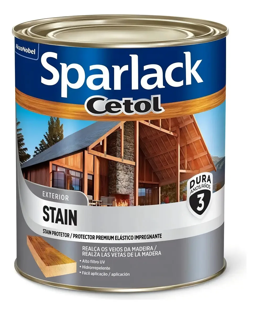 Verniz Acetinado Cetol Stain Uv Glass Incolor 900ml