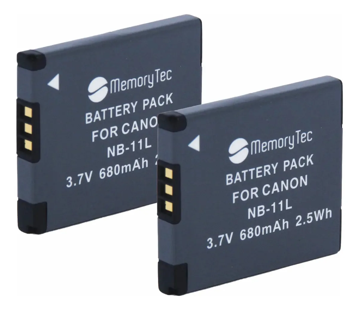 Baterias Recarregáveis Memorytec NB-11L para Câmeras Canon SX/IXUS