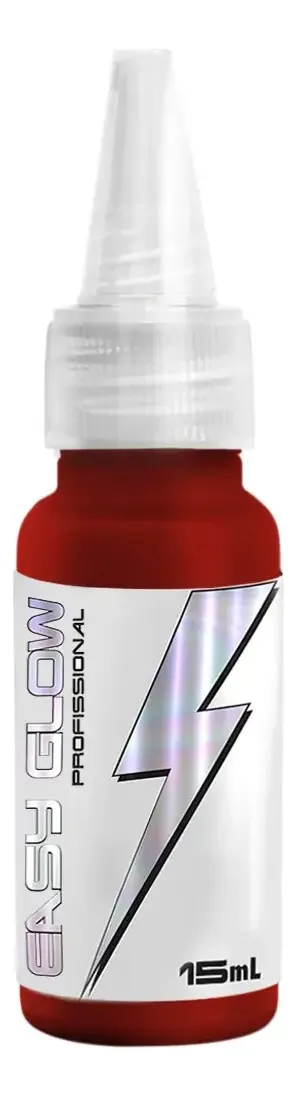 Tinta Para Tatuagem Tatoo Easy Glow - Camaro Red 15ml
