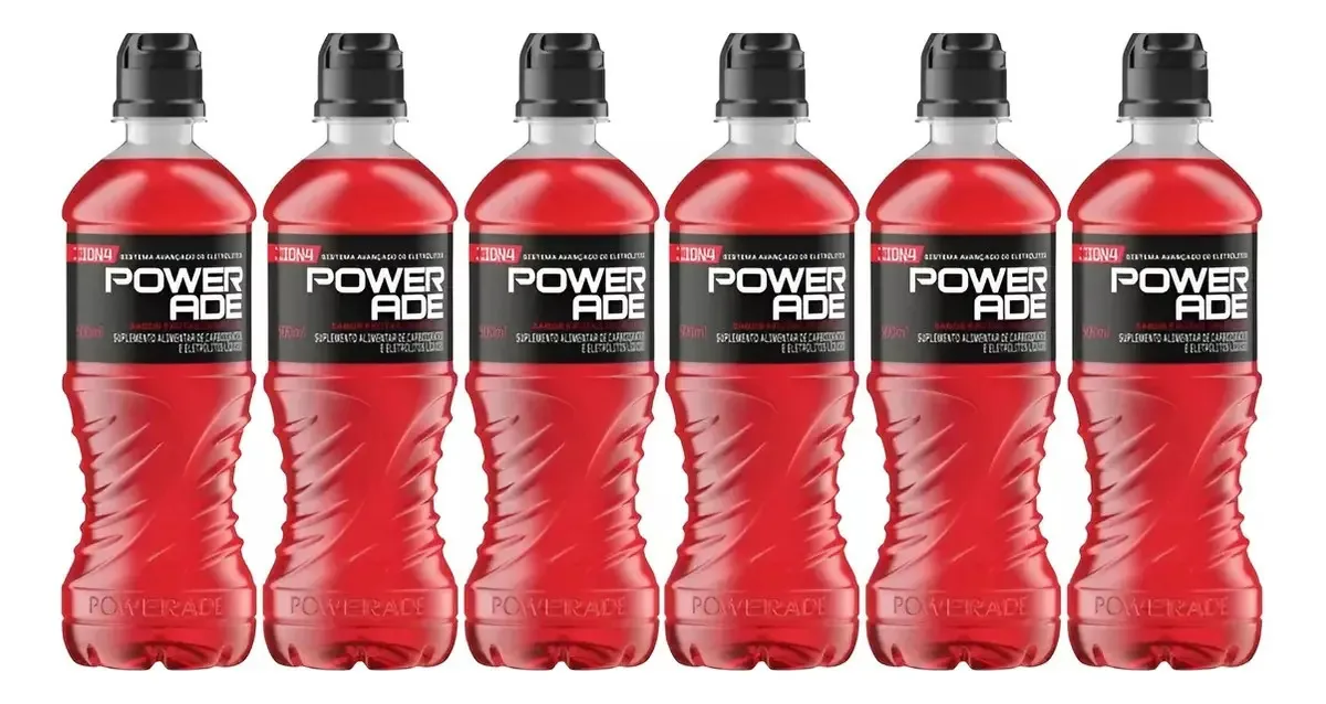 Kit 6 Isotônico Powerade Frutas Tropicais 500ml