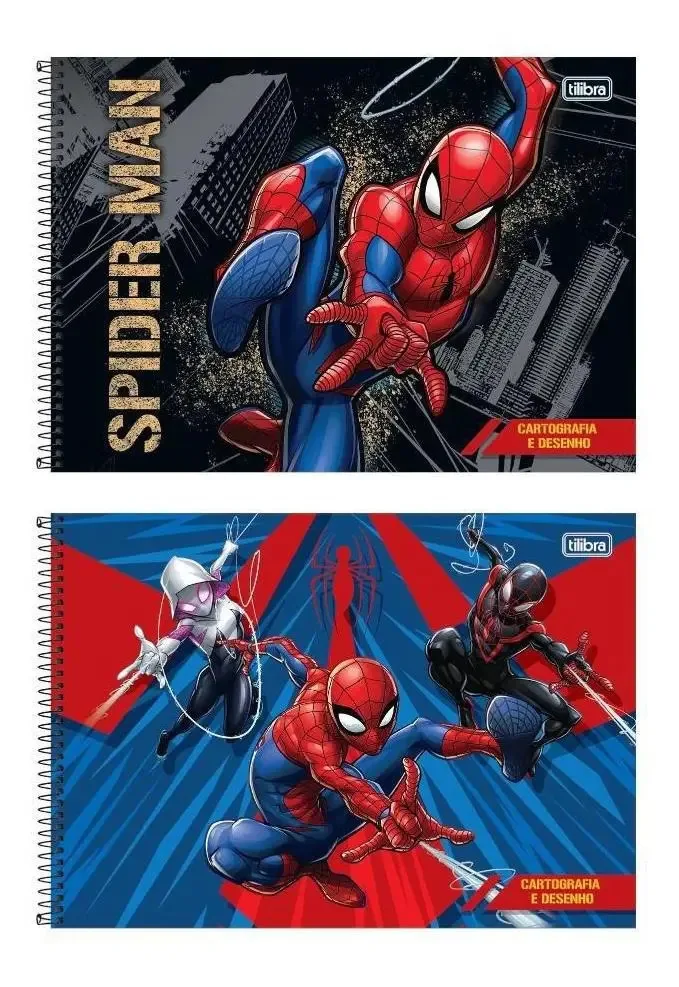 Caderno Esp Cd Cart S/s Spider