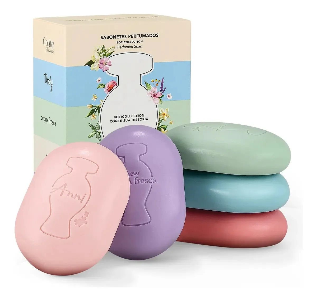 O Boticário Kit Sabonetes Perfumados Boticollection 80g