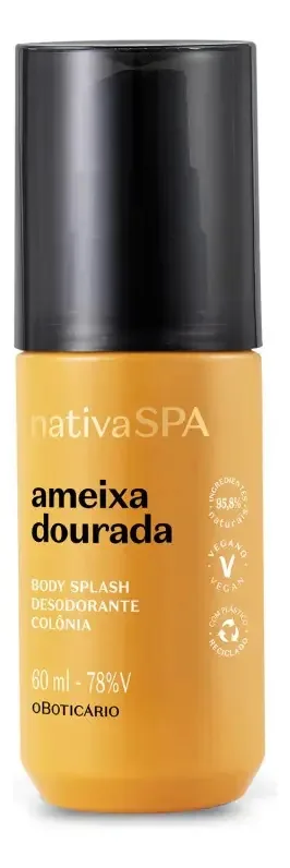 Body Splash Nativa Spa Ameixa Dourada 60ml O Boticário