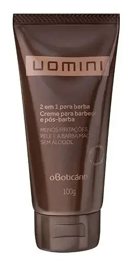 Creme Pré E Pós Barba Uomini 100g Boticário