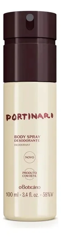 Desodorante Spray Boticário Masculino Portinari 100ml
