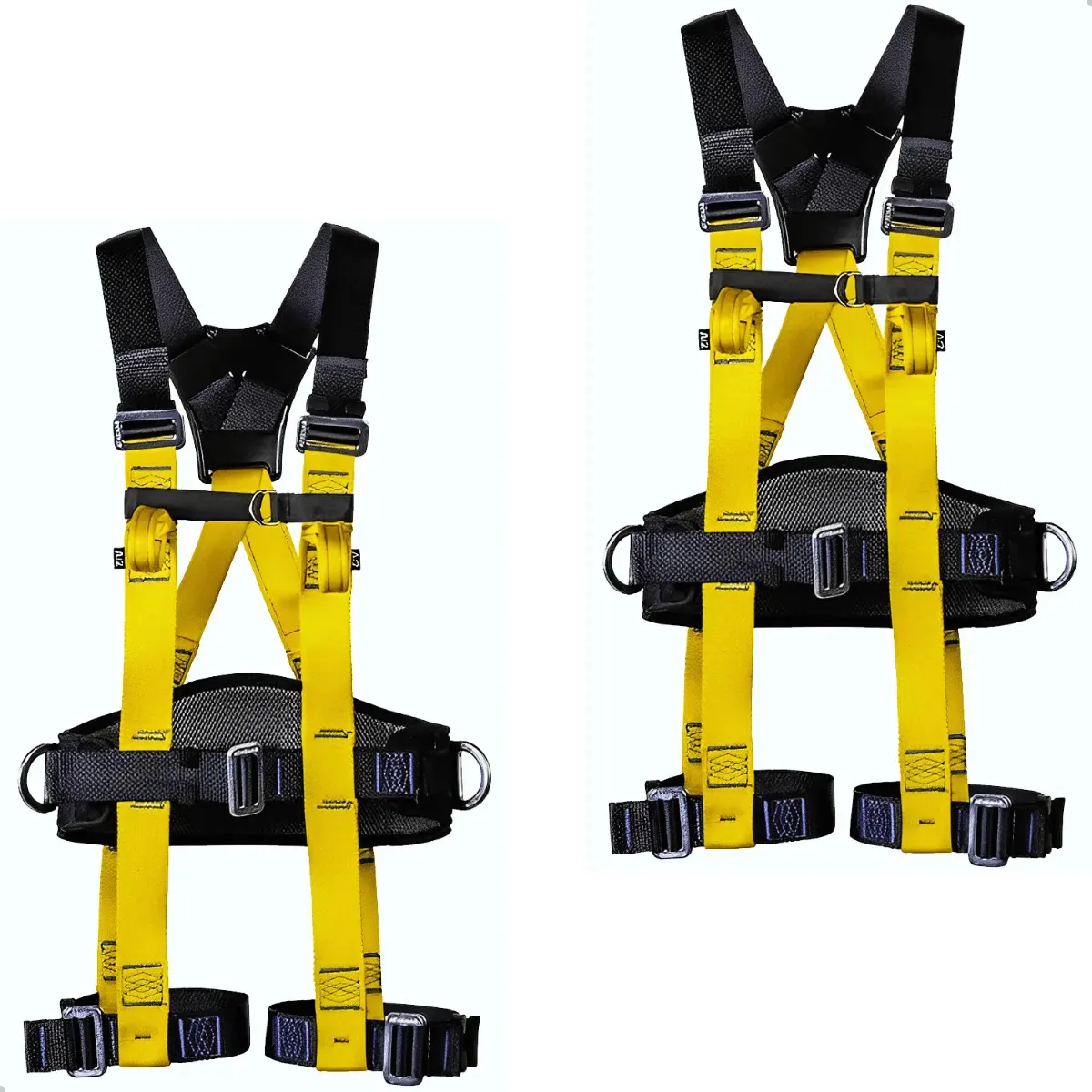 Kit com 2 Cintos Paraquedistas Athenas Athos Confort Amarelo