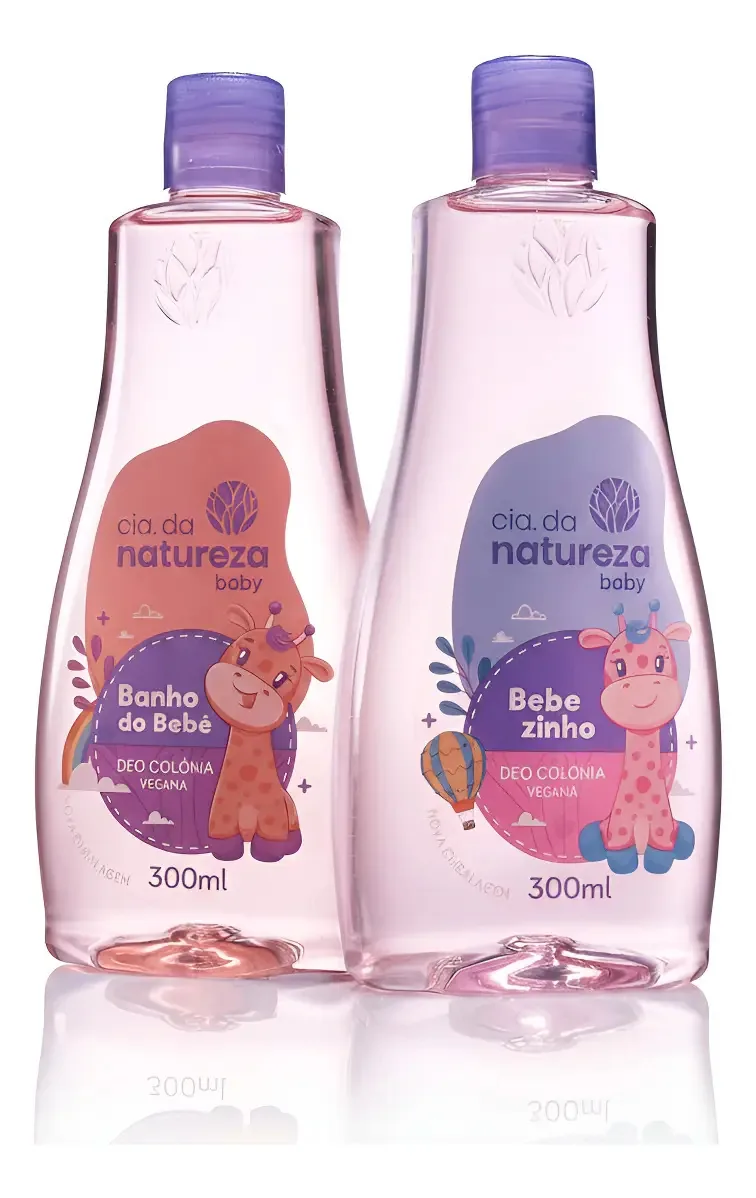 Cia Da Natureza Baby Deo Colônia Bebezinho E Banho Do Bebe