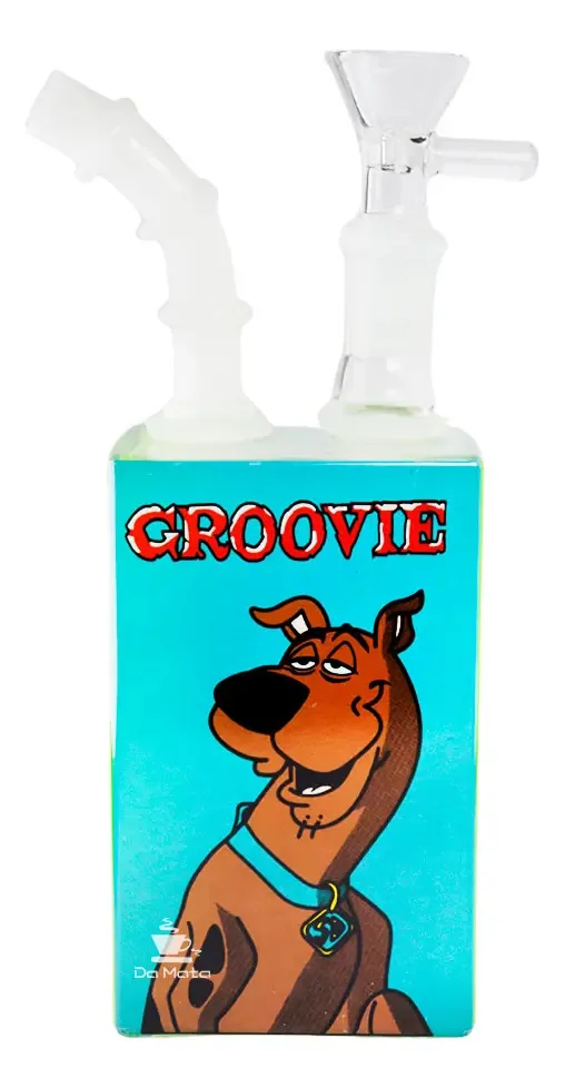 Bong De Vidro Abduzido Gold Juice Box 01 Scooby