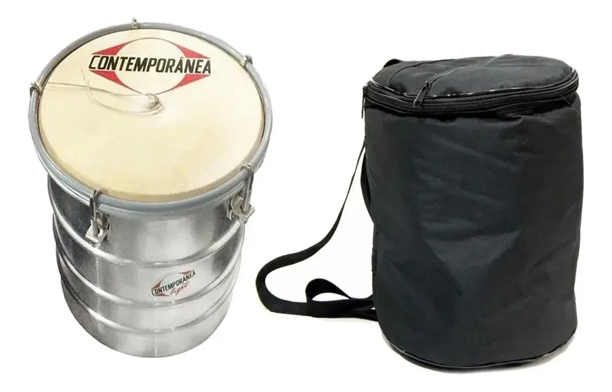 Cuica Com Capa 6 Contemporânea Samba Profissional