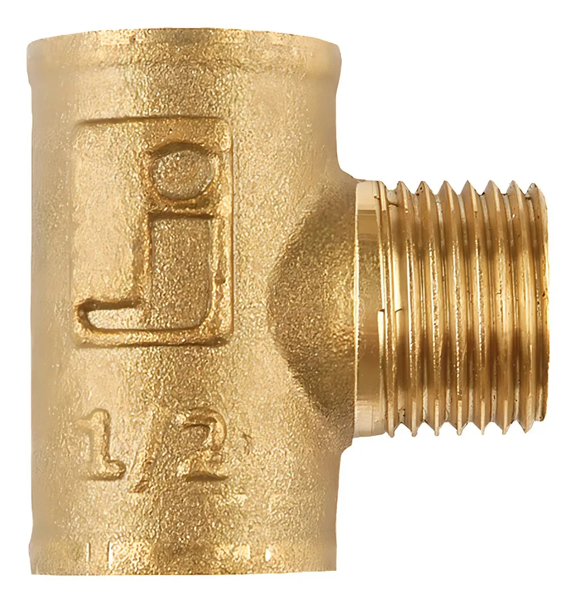 Kit Instalação Gás Jackwal 016008 Tê Duas Saídas 1/2 Com Adaptador