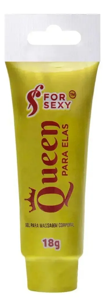 Queen Gel Excitante Esquenta E Vibra 18g For Sexy