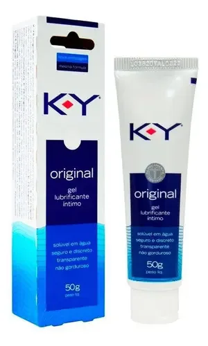 Gel Lubrificante Ky Para Lubrificação Íntima 50g