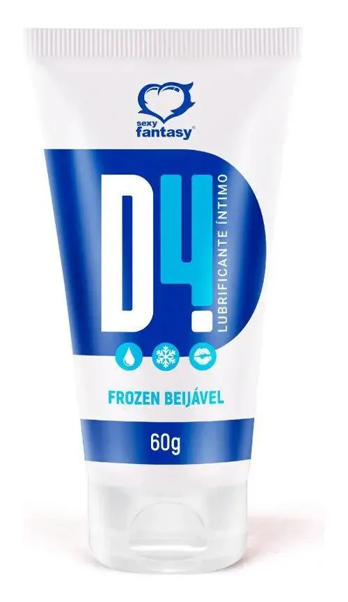 Lubrificante Íntimo Beijável Frozen D4 60g