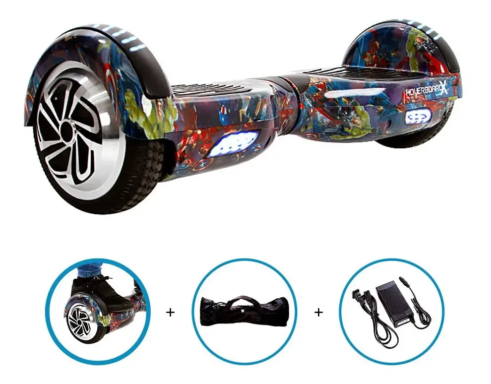 Hoverboard 6,5 Avengers Hoverboard Bluetooth Com Bolsa