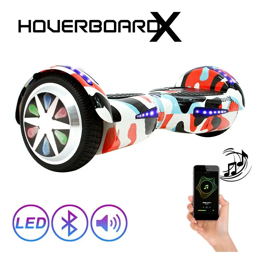 Hoverboard 6,5 Camuflado Colorido Hoverboardx Scooter