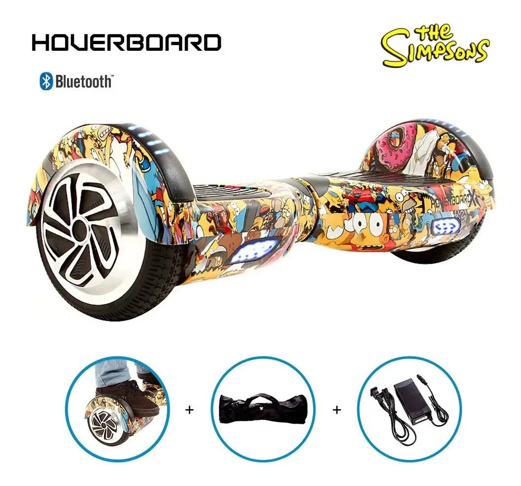 Hoverboard 6,5 Os Simpsons Hoverboard Bluetooth