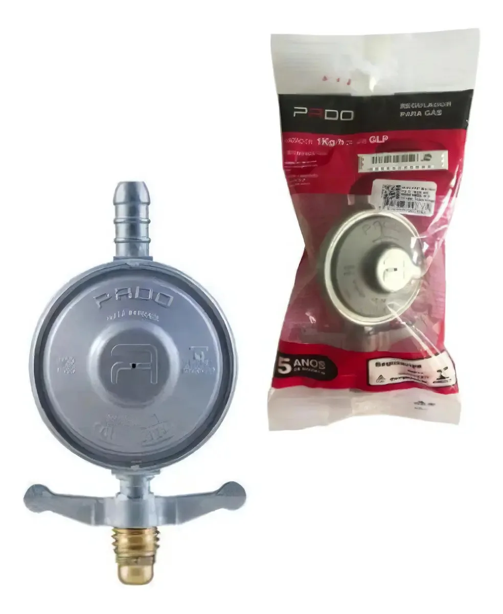 Regulador P/ Gás Vazão 1kg/h Pado
