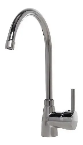 Torneira Cozinha Giratória Monocomando Cromada Cozinha Soft Inox