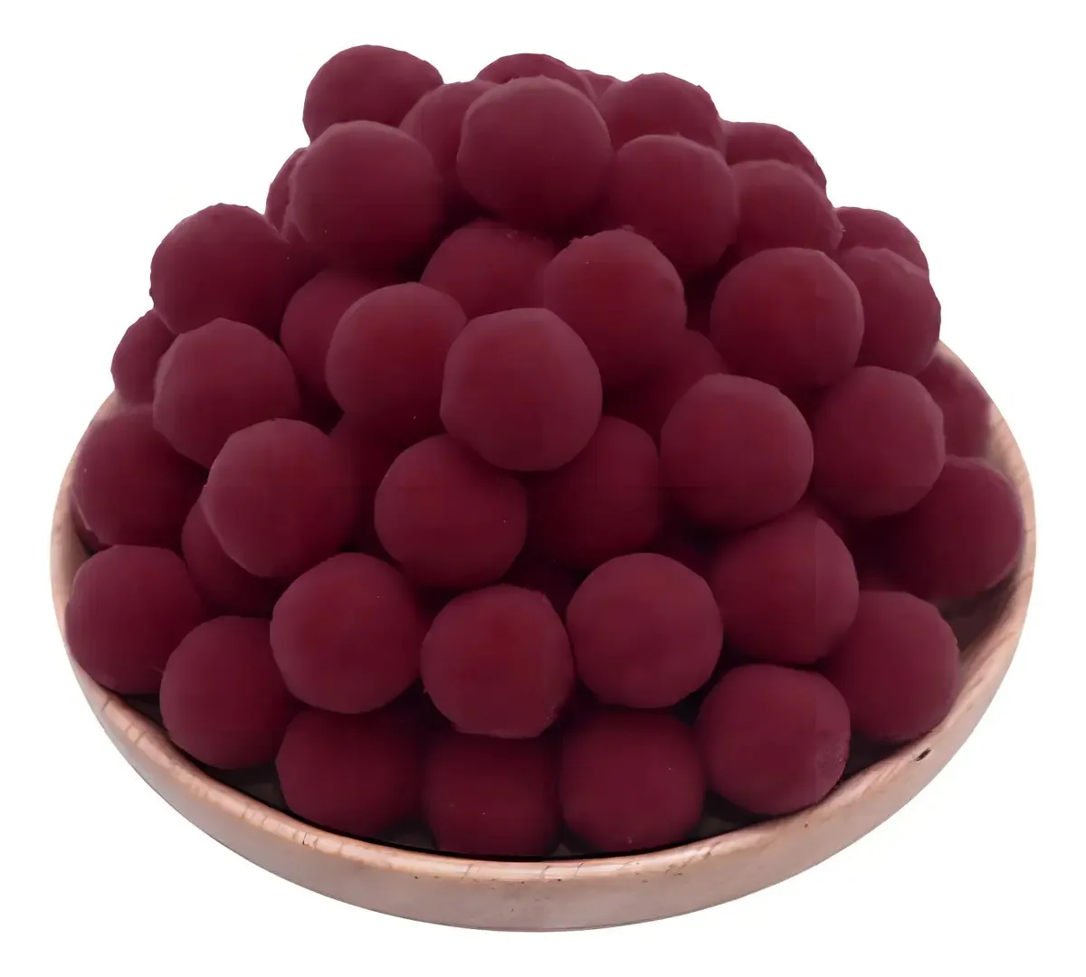 Pompom Bolinha 2cm - 100 Unidades Ro.141007 Cor Vinho 037