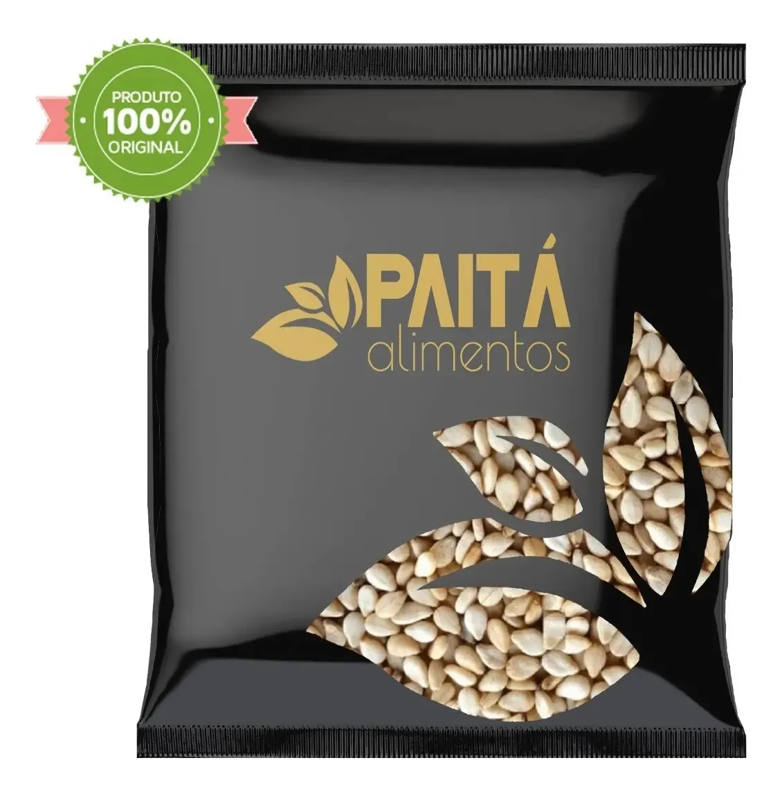 500gr Gergelim Natural Com Casca - Paitá Alimentos