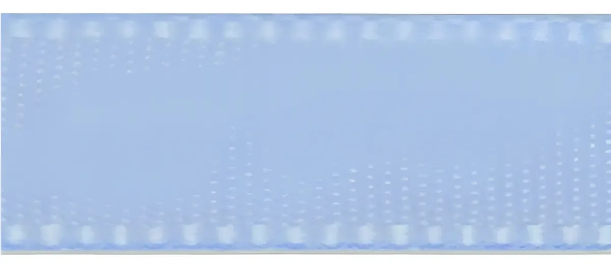 Fita De Cetim Dupla Face Princess Cetim Trabalhado Azul 3mm X 100m