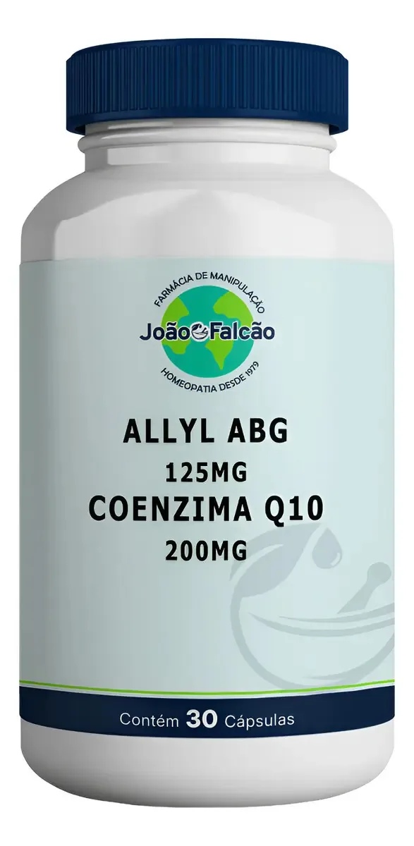 Coenzima Q10 Farmácia João Falcão 200mg 30 Cápsulas Sem Sabor Vegano