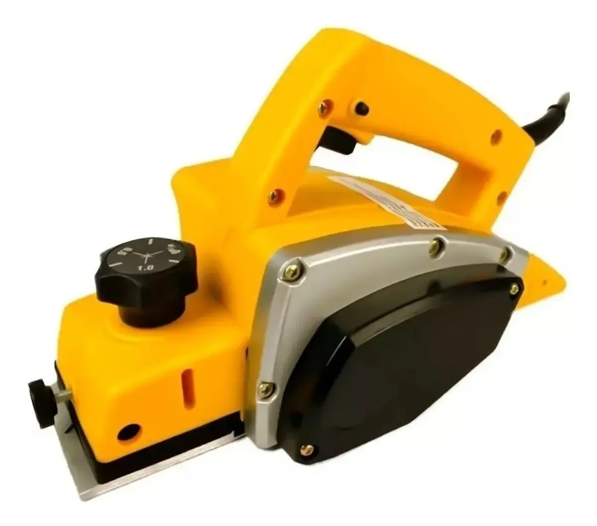 Plaina Elétrica Nova Lâmina Dupla - Siga Tools Cor Amarelo