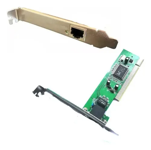 Placa De Rede Para Internet Slot Pci Facíl Instalação