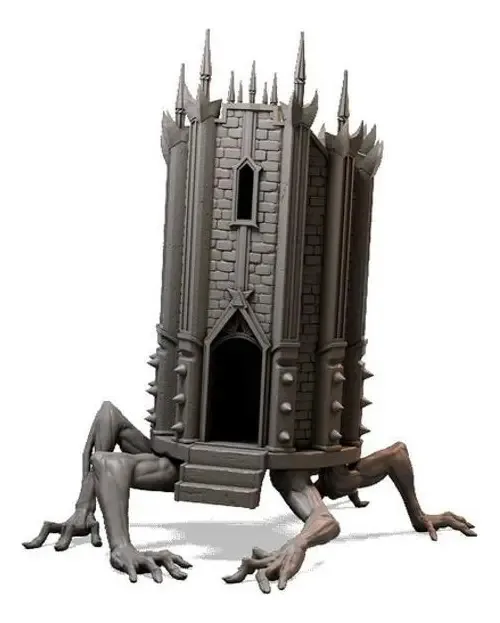 Miniatura Cruz Da Planície Torre Andarilha Escala 72mm