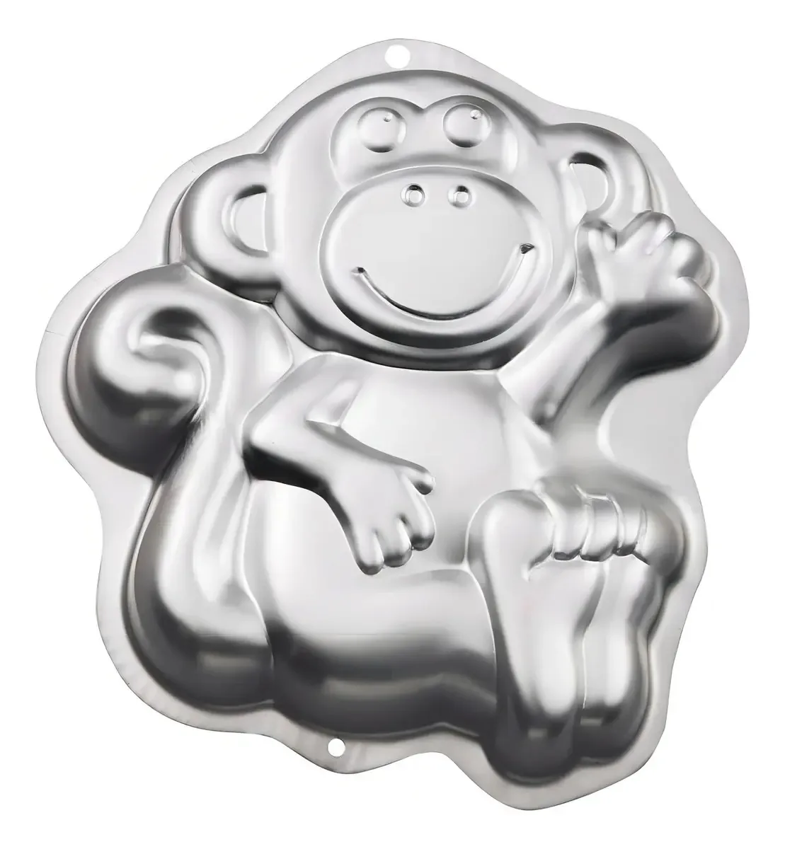 Forma De Aluminio Monkey Macaquinho 3d Bolos E Confeitaria