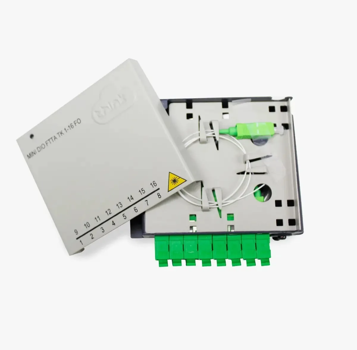 Splitter Think PLC 1x16 SC APC Para Distribuição Fibras Ópticas
