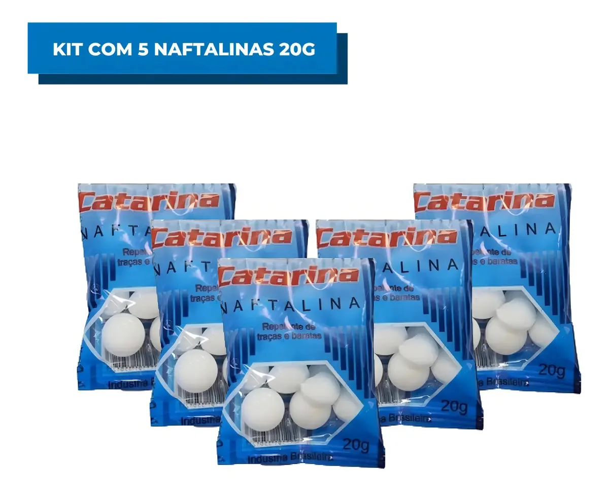 Cartela Naftalina Evita Praga Traças E Baratas Cartela 5 Un