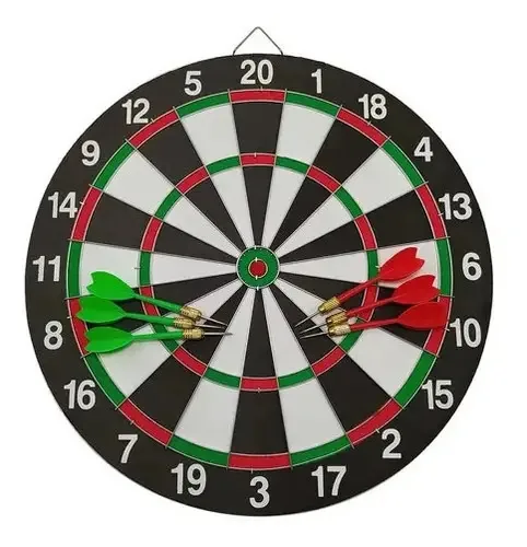 Jogo Dardos Madeira 6 Pontas Onyx