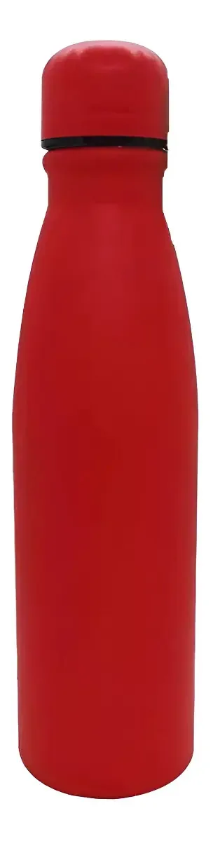 Squeeze Alumínio 650ml Vermelha