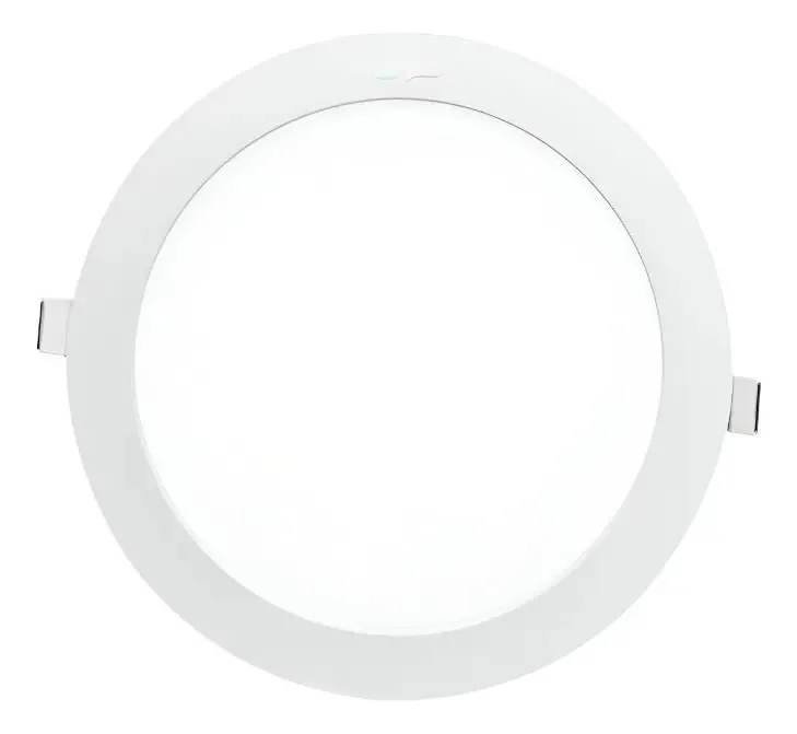 Kit 10 Painéis Led 12w Embutir Redondo 6500k