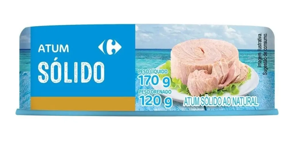 Atum Sólido Ao Natural