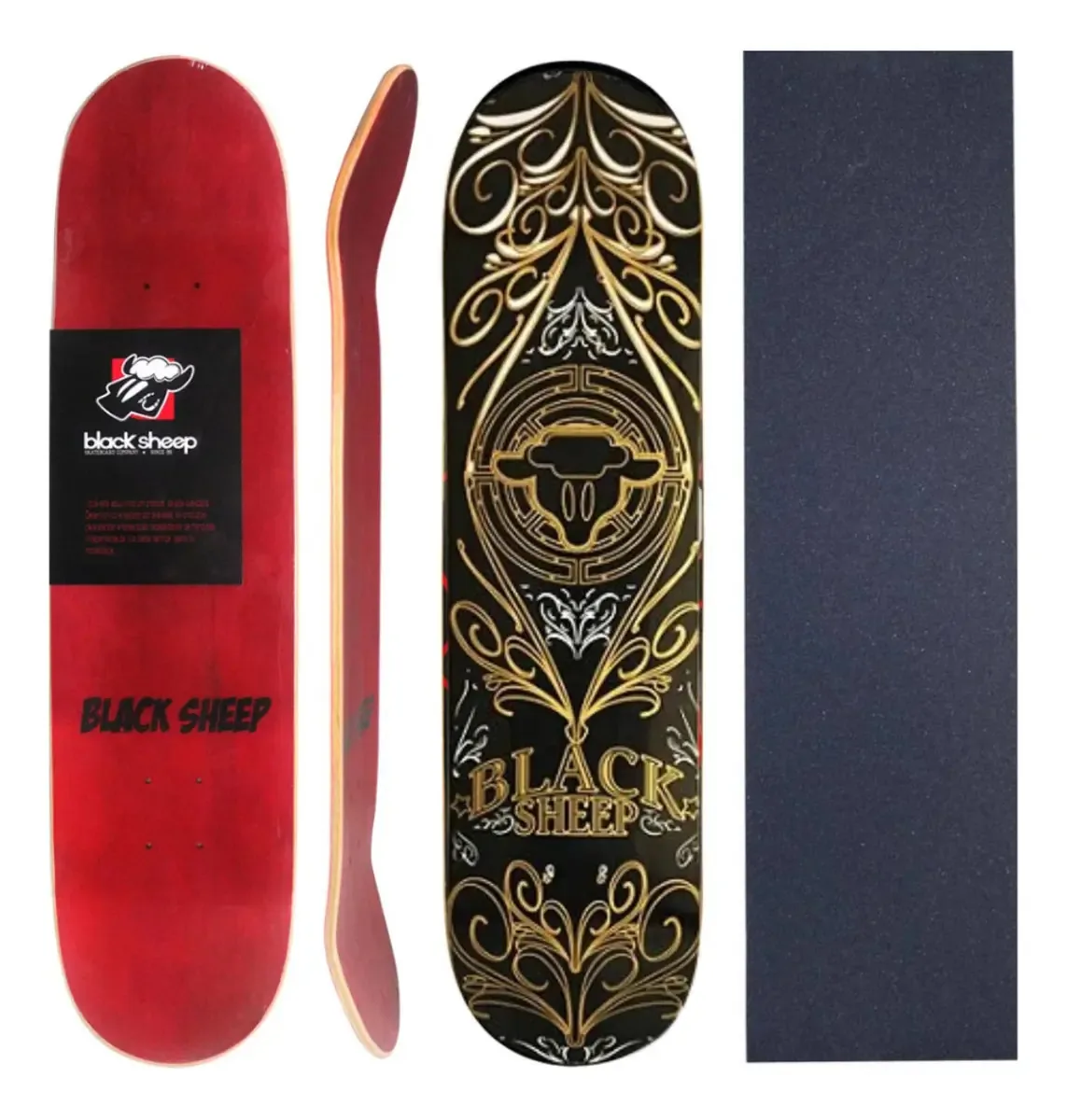 Shape Street Black Sheep 8.0 Marfim Qualidade + Lixa + Paraf