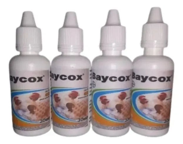 Baycox 2,5% Coccidiose - Aves E Pássaros - 30ml Bayer