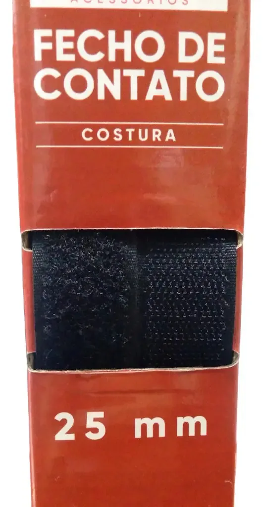 Fecho Cont Circulo 25mm Cor Preto 271225.8990