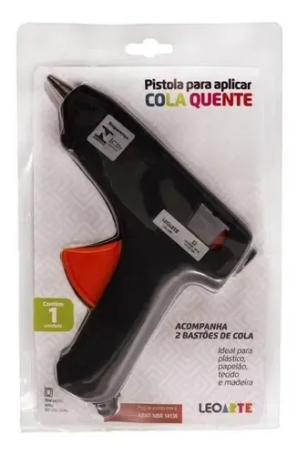 Pistola Cola Quente Grande Bivolt 40w Bastão Grosso
